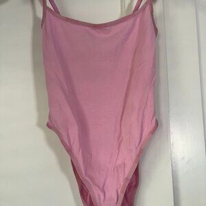 Skims pink bodysuit size M